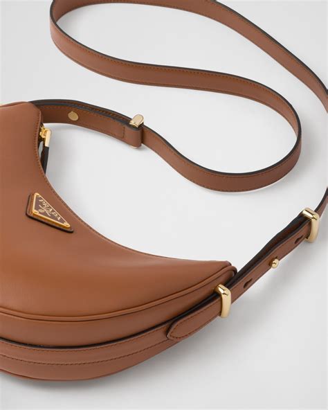 tasche prada cognac traum|Cognac Prada Arqué Schultertasche Aus Leder .